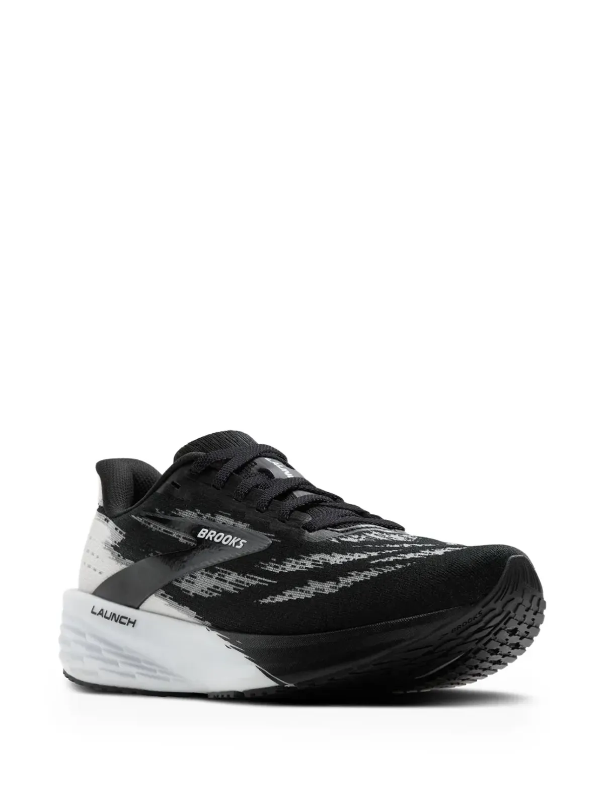 BROOKS Launch 11 ホワイト/ブラック スニーカー - 画像2
