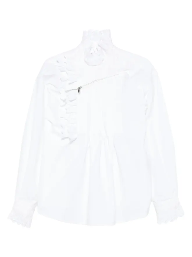 Coperni Coperni フリル付きプリーツシャツの商品画像