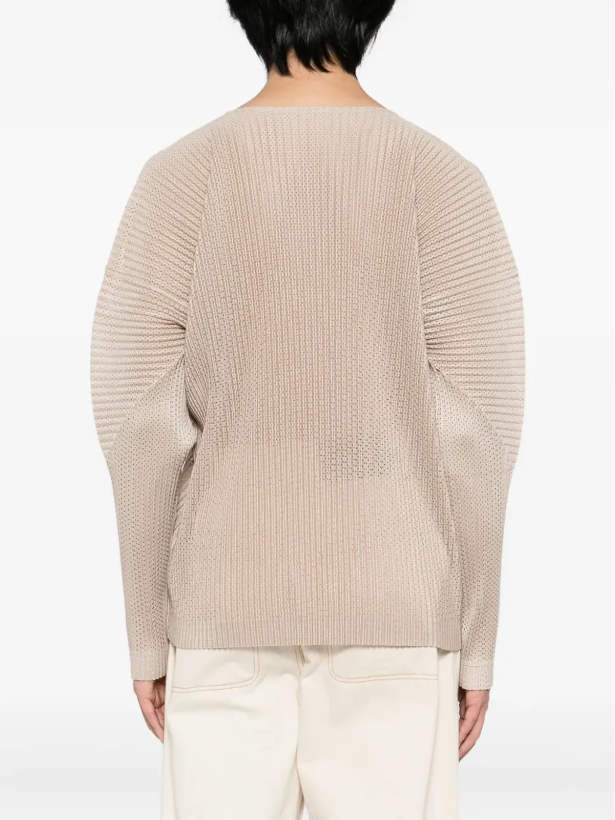 Homme Plissé Issey Miyake ライトメッシュTシャツ - 画像3