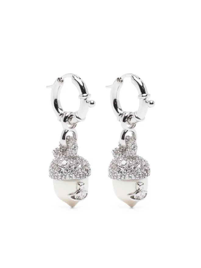 Vivienne Westwood Vivienne Westwood ルシール エンベリッシュド イヤリングの商品画像