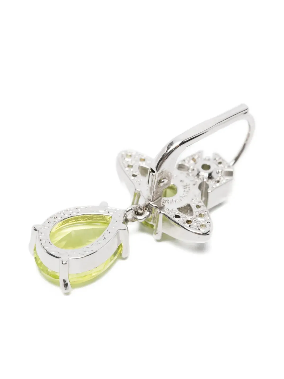 Vivienne Westwood イズミネ ドロップ ピアス - シルバー - 画像3