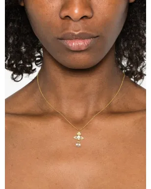 Vivienne Westwood Ismene Orb-ペンダントネックレス（ゴールド） - サムネイル2