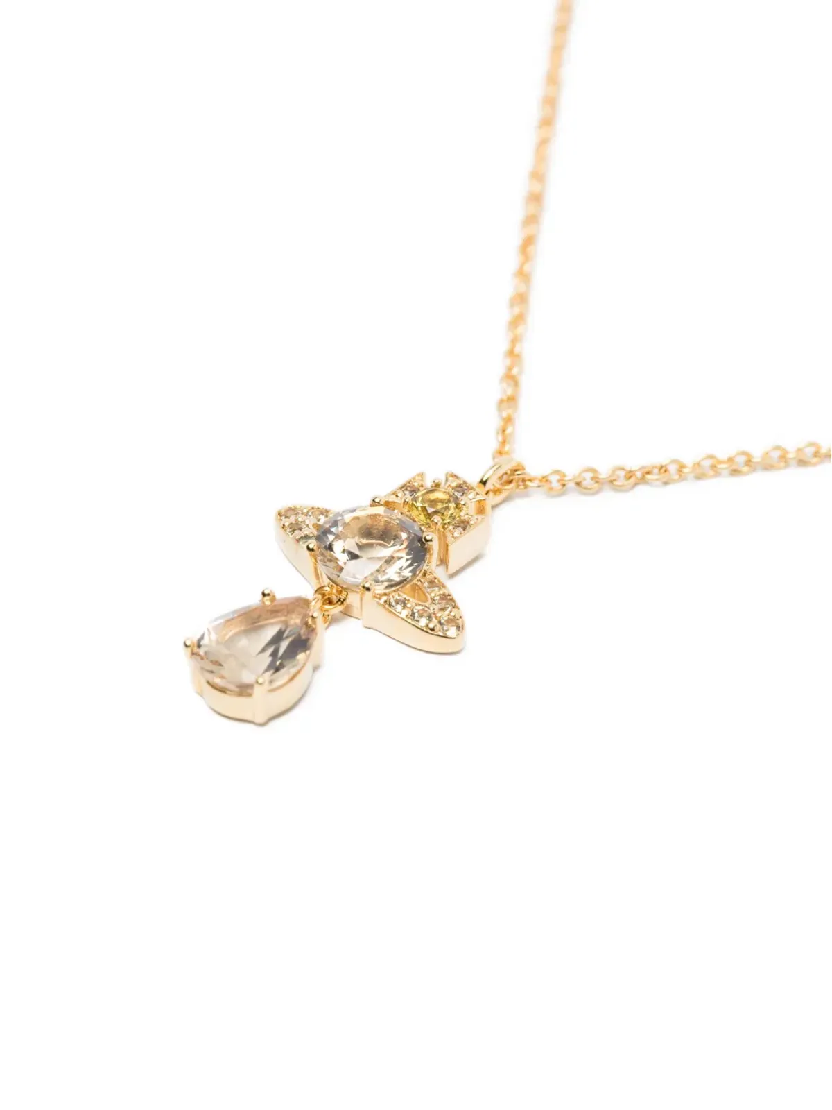 Vivienne Westwood Ismene Orb-ペンダントネックレス（ゴールド） - 画像3