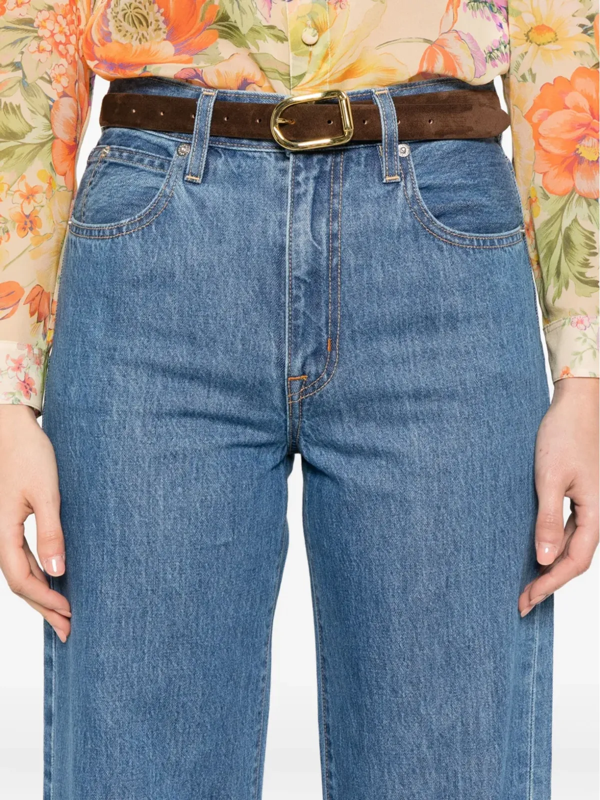 SLVRLAKE Grace straight-leg jeans - 画像5