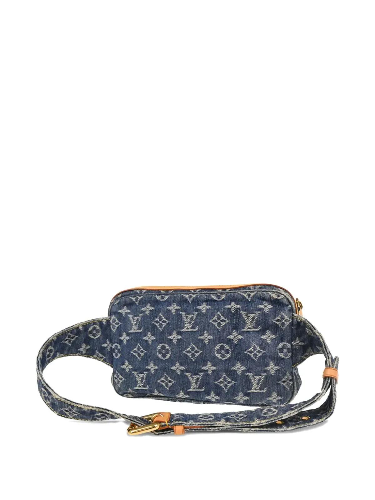 Louis Vuitton Pre-Owned モノグラムデニム ベルトバッグ - 画像2