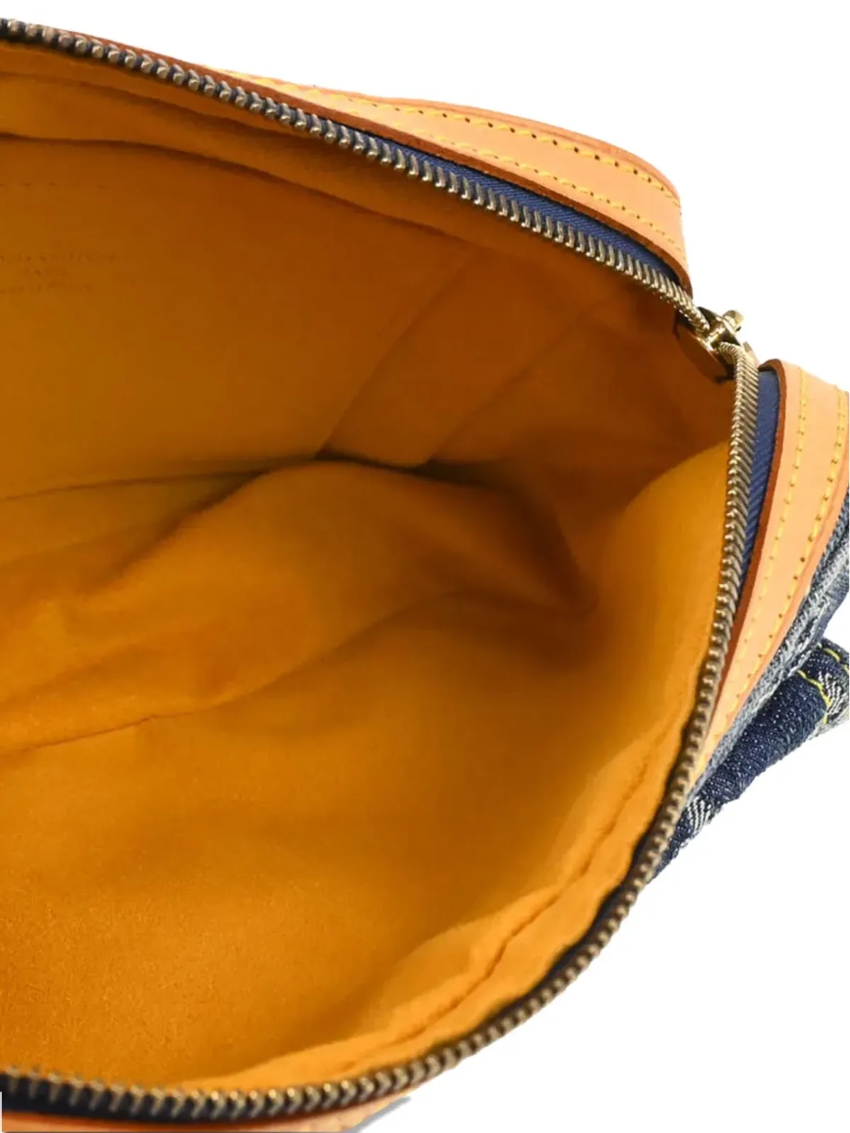 Louis Vuitton Pre-Owned モノグラムデニム ベルトバッグ - 画像3