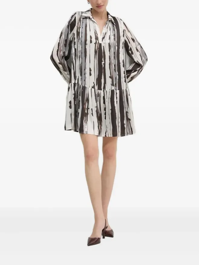 Sandro Ferrone Sandro Ferrone 抽象プリント ミニドレスの商品画像