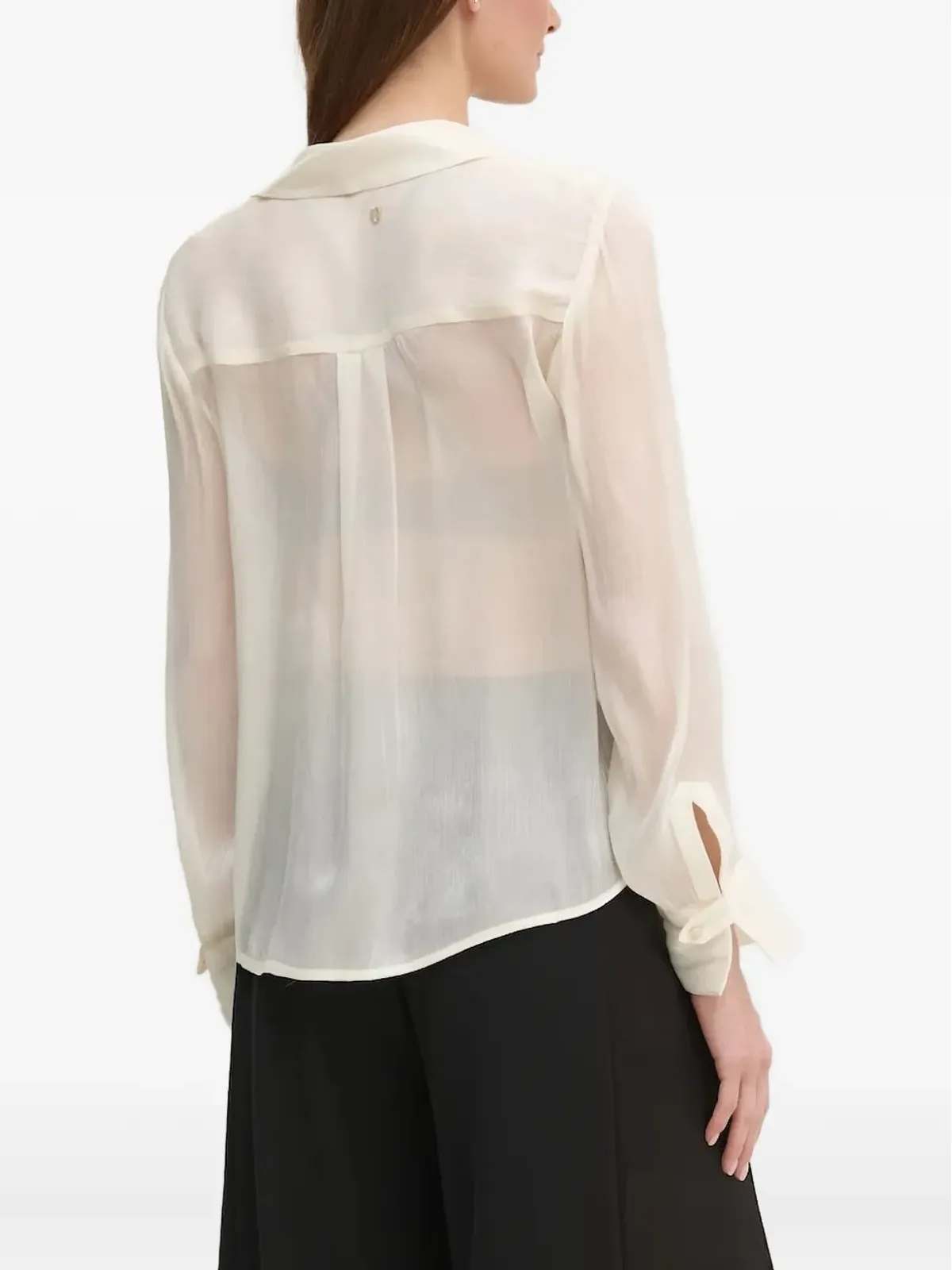 Pedro Del Hierro シアーブラウス - 画像2