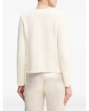 Pedro Del Hierro ツイード ポケット付きカーディガン - サムネイル2