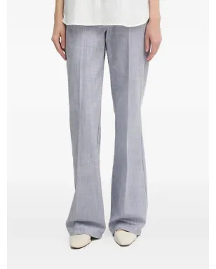 Pedro Del Hierro テクスチャードフレアパンツ - サムネイル1