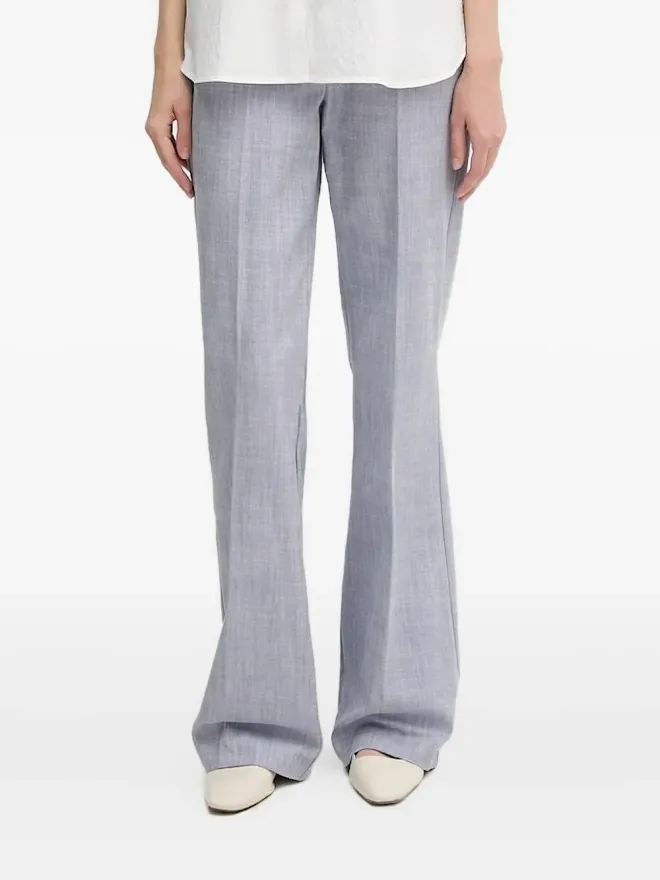 Pedro Del Hierro Pedro Del Hierro テクスチャードフレアパンツの商品画像
