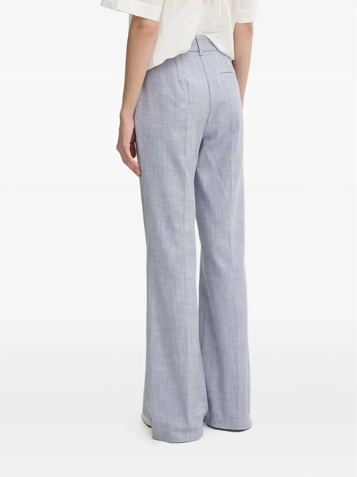 Pedro Del Hierro テクスチャードフレアパンツ - 画像2