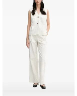 Pedro Del Hierro ピンストライプ柄 ノースリーブ ウエストコート - サムネイル1