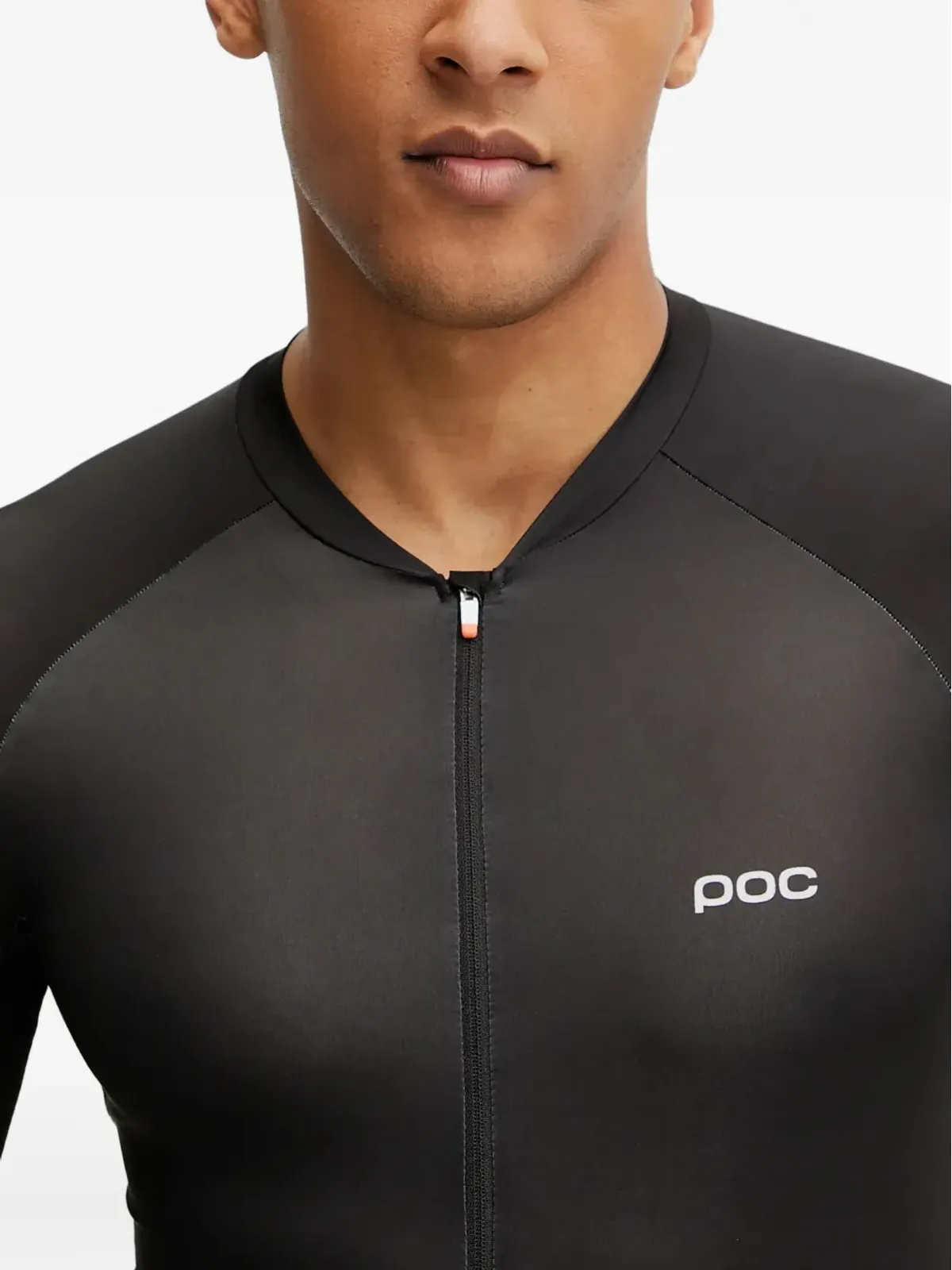 POC ジップネック 半袖サイクリングトップ - 画像3