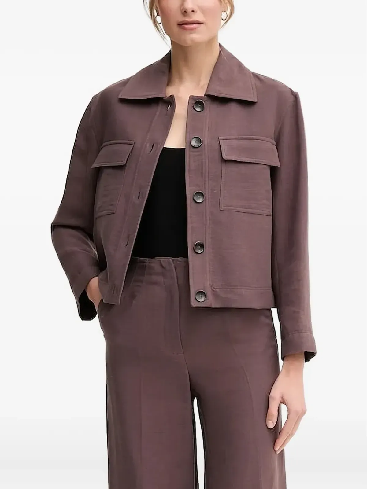 Pedro Del Hierro ボタン留め フラップポケット ジャケット - 画像1
