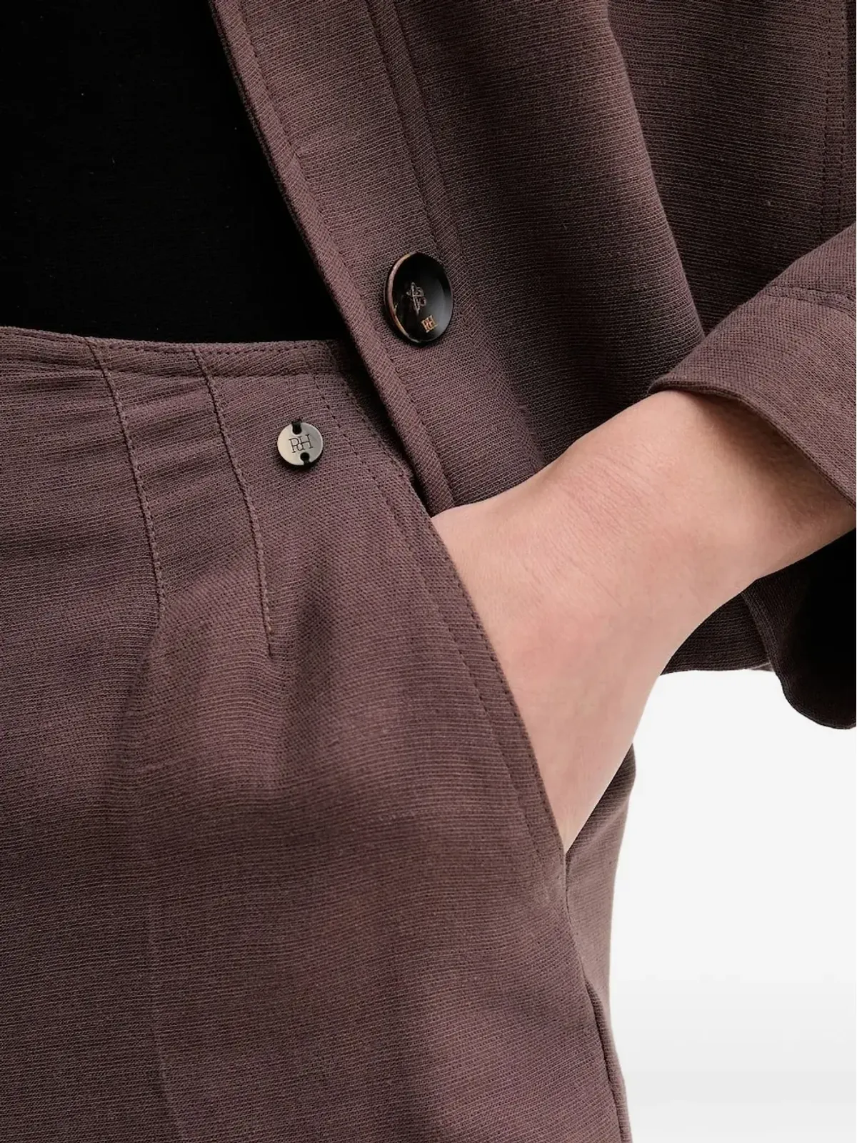 Pedro Del Hierro ワイドレッグパンツ - 画像3