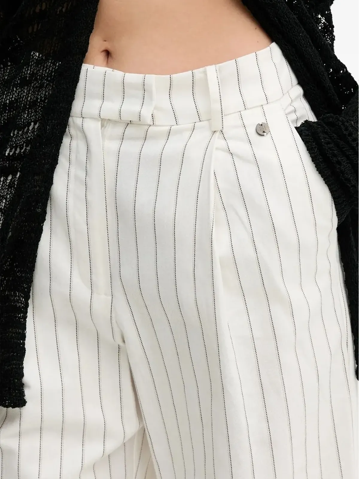 Pedro Del Hierro ピンストライプパンツ - 画像3