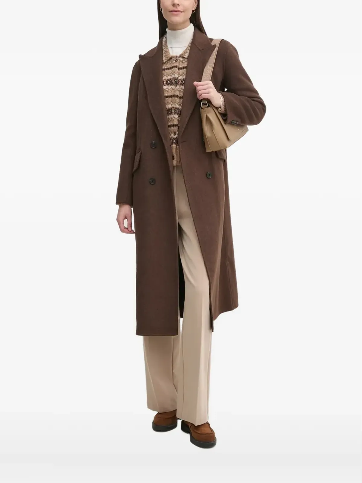 Pedro Del Hierro ダブルブレストコート - 画像1