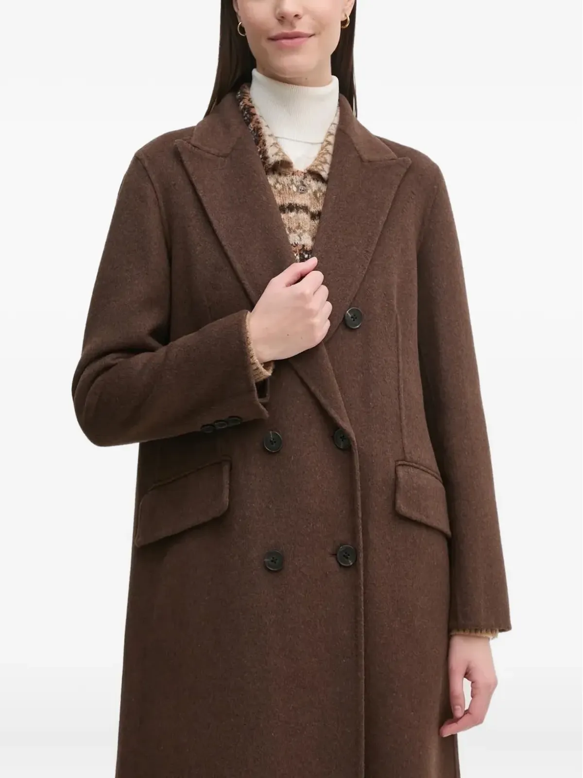Pedro Del Hierro ダブルブレストコート - 画像3