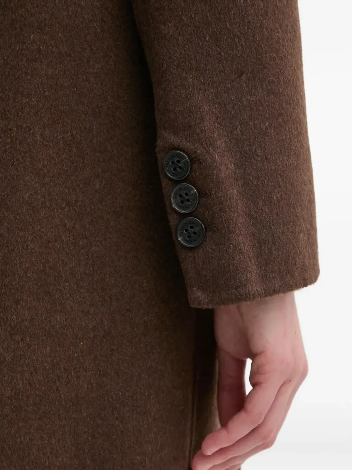 Pedro Del Hierro ダブルブレストコート - 画像4