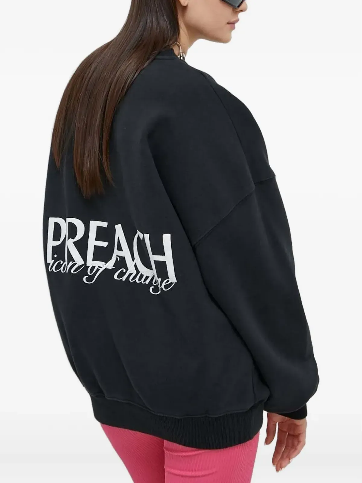 PREACH 刺繍入り長袖スウェット - 画像3