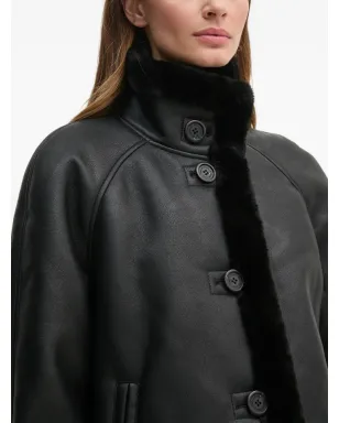 Pedro Del Hierro フェイクファー付きコート - サムネイル3