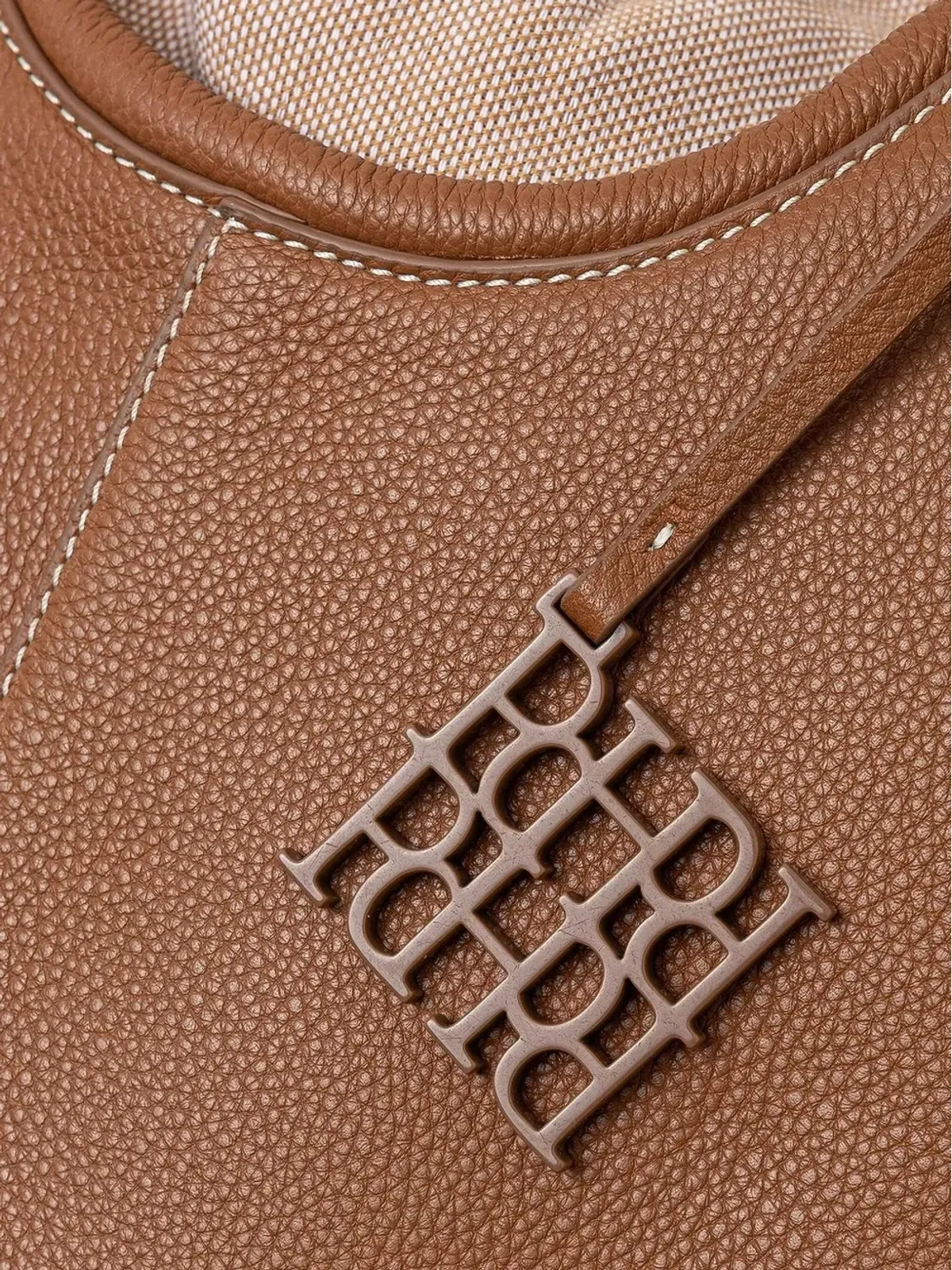 Pedro Del Hierro 編み込みハンドル付きトートバッグ - 画像4
