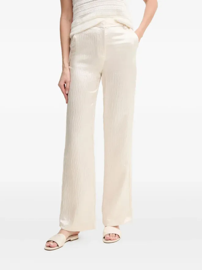 Pedro Del Hierro Pedro Del Hierro テクスチャードサテンパンツの商品画像
