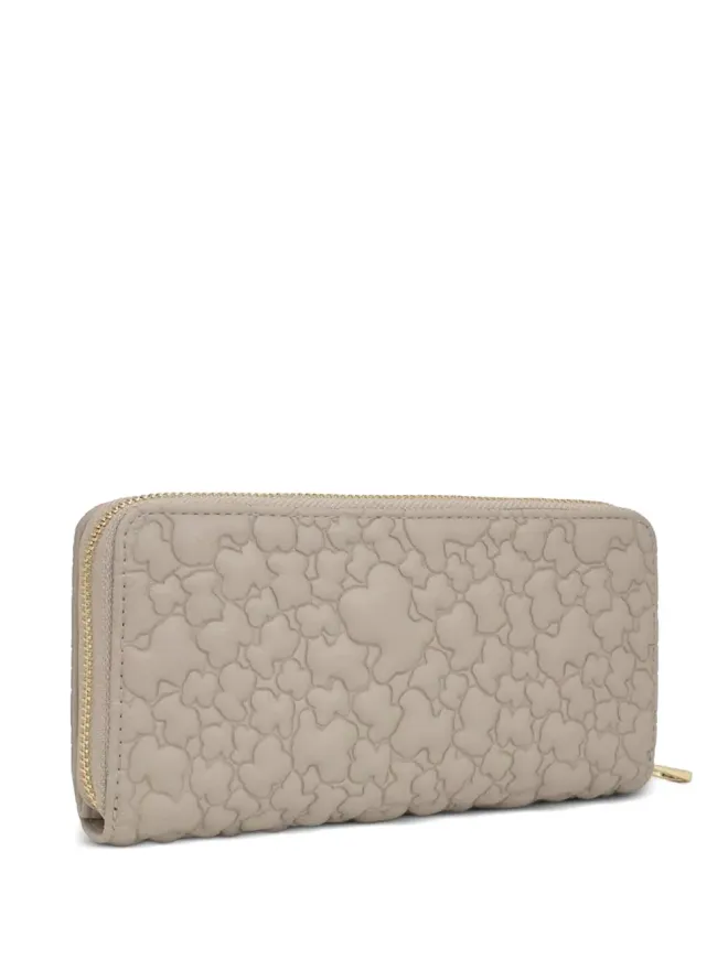 TOUS TOUS くまの型押しジップアラウンドウォレットの商品画像