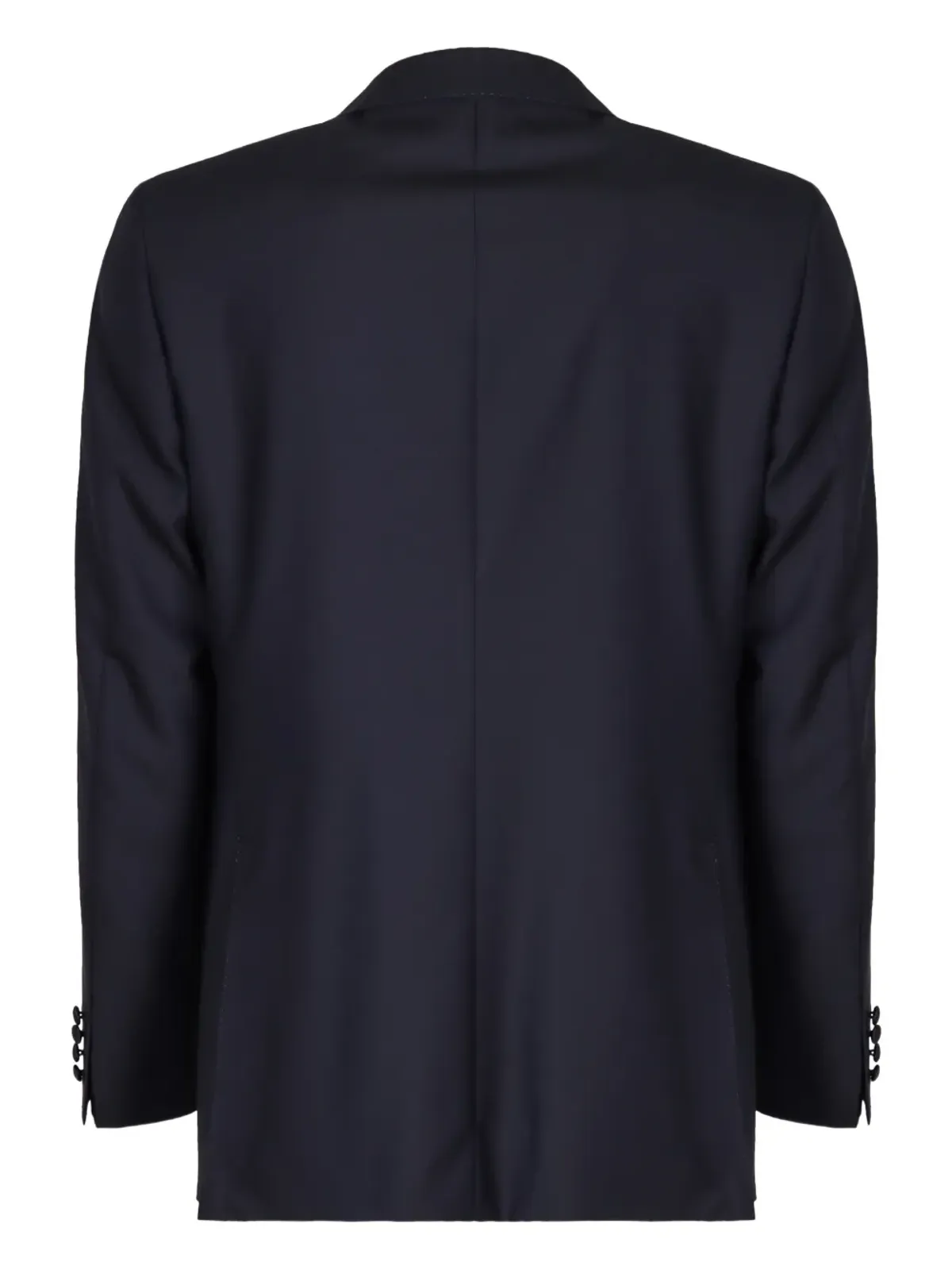 Canali サテンラペル ウールスーツ - 画像3