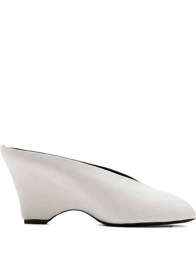 KHAITE KHAITE 75mmオープントゥウェッジサンダルの商品画像