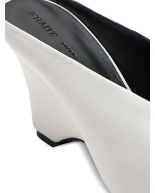 KHAITE 75mmオープントゥウェッジサンダル - サムネイル4