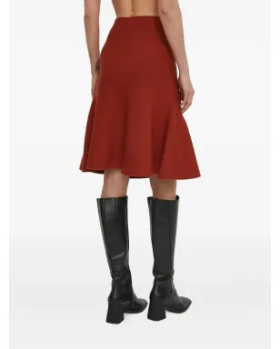 Tiger of Sweden Edwige ribbed flared skirt - サムネイル2