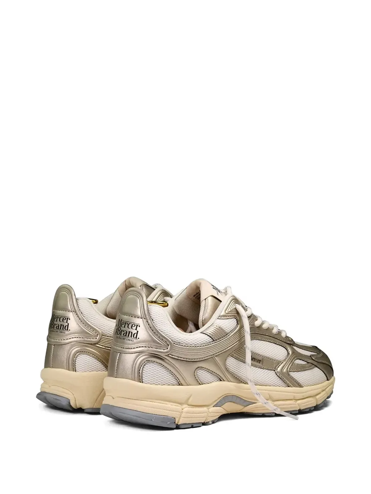 The Mercer Brand panelled-design sneakers - White - 画像2