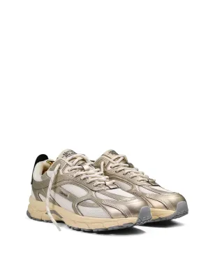 The Mercer Brand panelled-design sneakers - White - サムネイル4