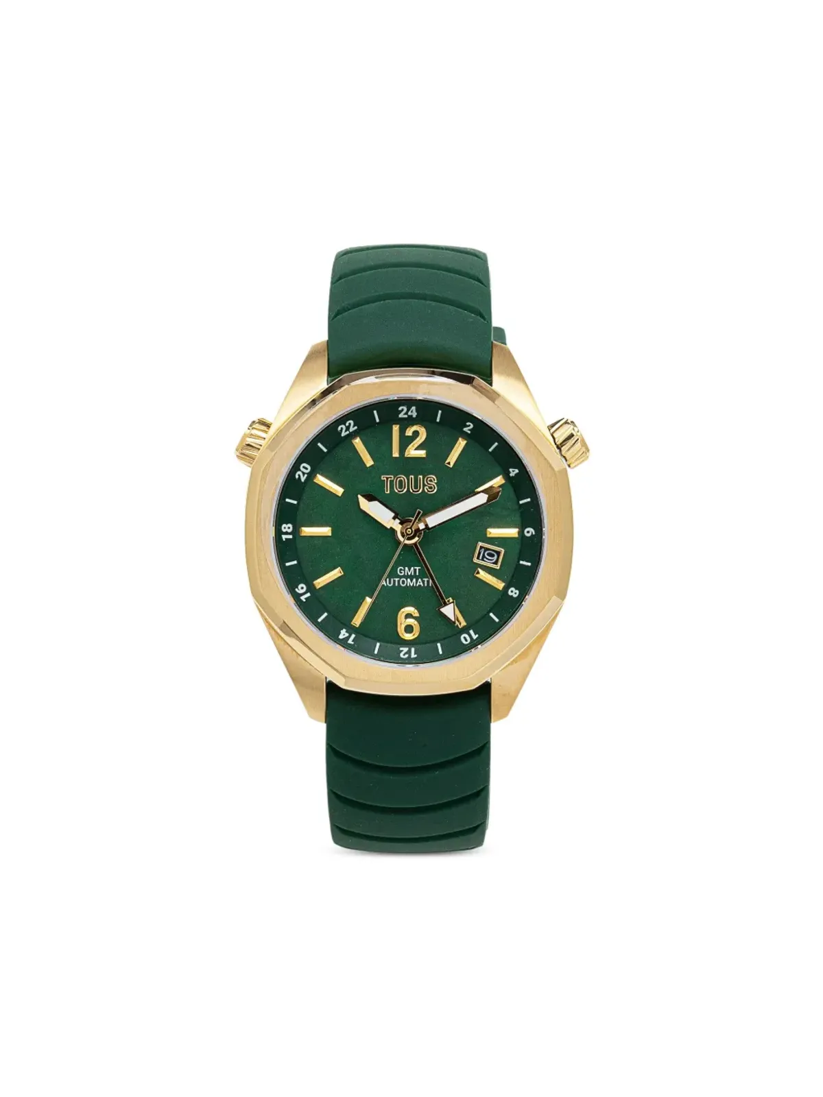 TOUS ステンレススチール 42mm グリーン - 画像1