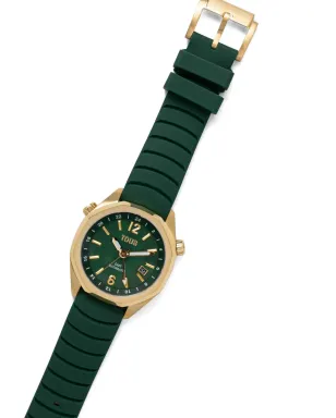 TOUS ステンレススチール 42mm グリーン - サムネイル3