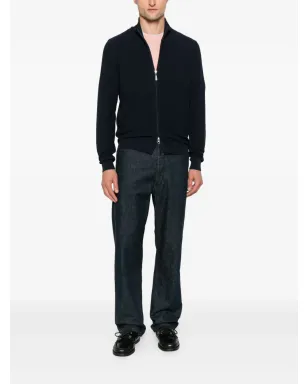 Gran Sasso ジップネック コットン カーディガン - サムネイル2