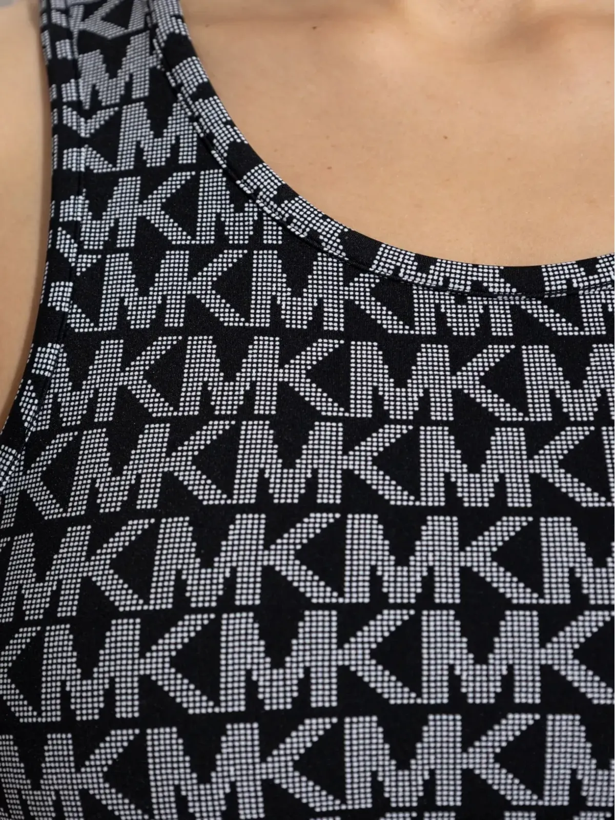 Michael Michael Kors ロゴプリント レーサーバックトップ - 画像5