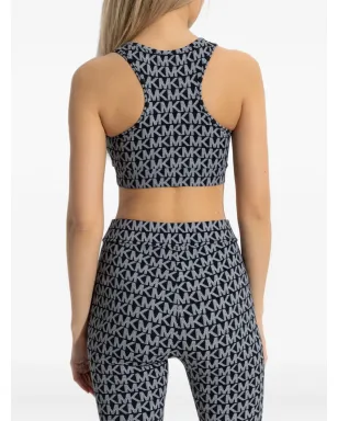 Michael Michael Kors ロゴプリント レーサーバックトップ - サムネイル4