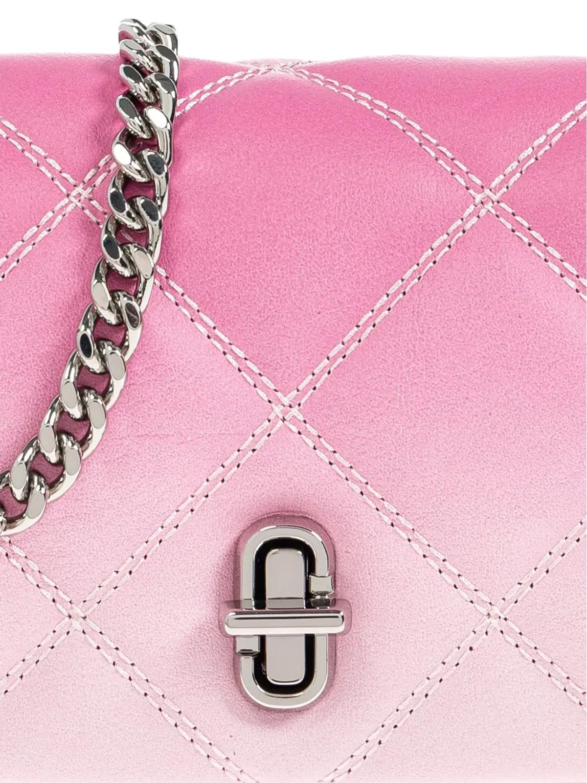 Marc Jacobs キルティング ダブルチェーン クロスボディバッグ - 画像5