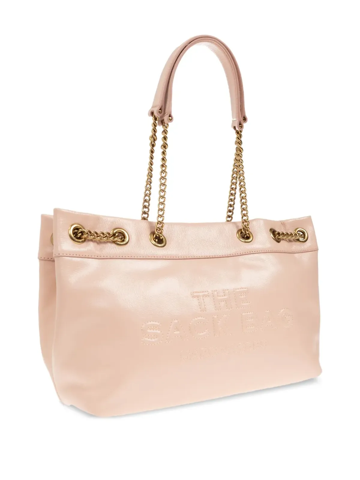 Marc Jacobs ザ・サック エンボスロゴ チェーンストラップ トートバッグ - 画像4