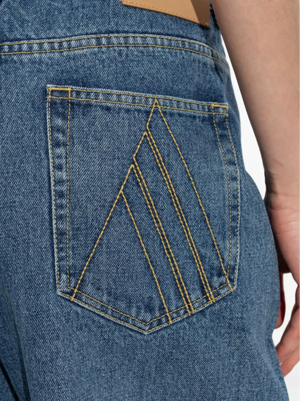 The Attico クロップドジーンズ - 画像5