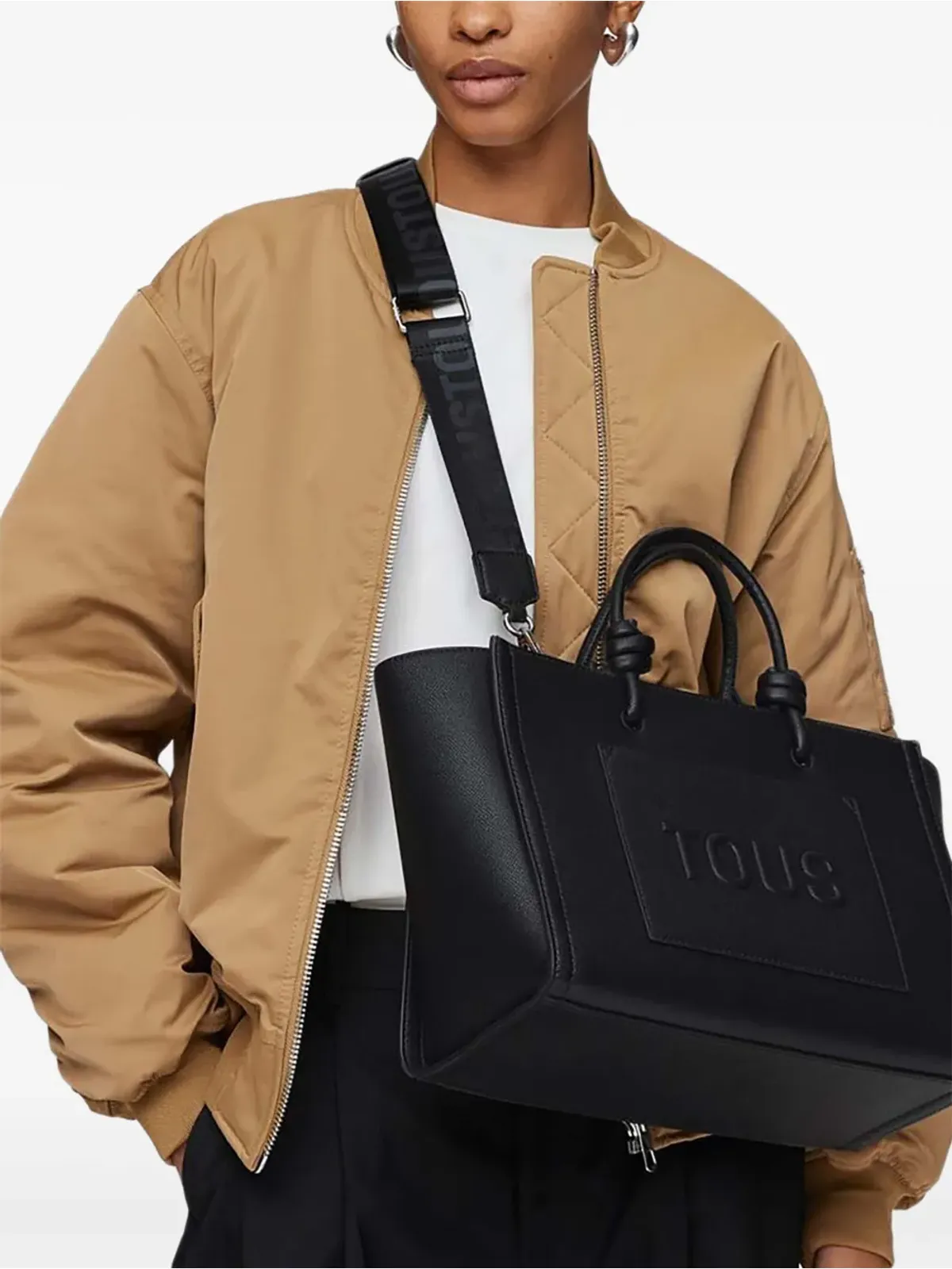 TOUS アマヤ ノットハンドル トートバッグ - 画像2