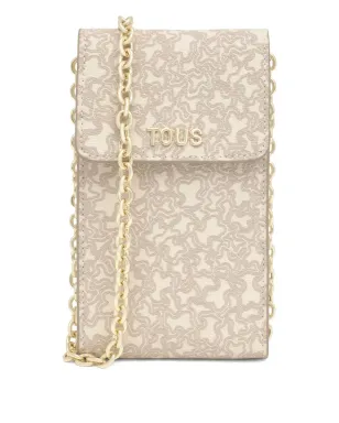 TOUS ロゴプリント チェーンストラップ スマホバッグ - Neutrals - サムネイル1