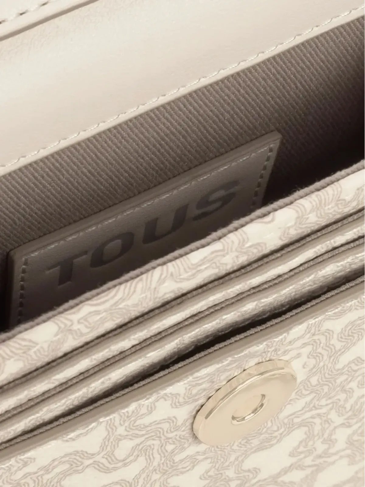 TOUS ロゴプリント チェーンストラップ スマホバッグ - Neutrals - 画像3