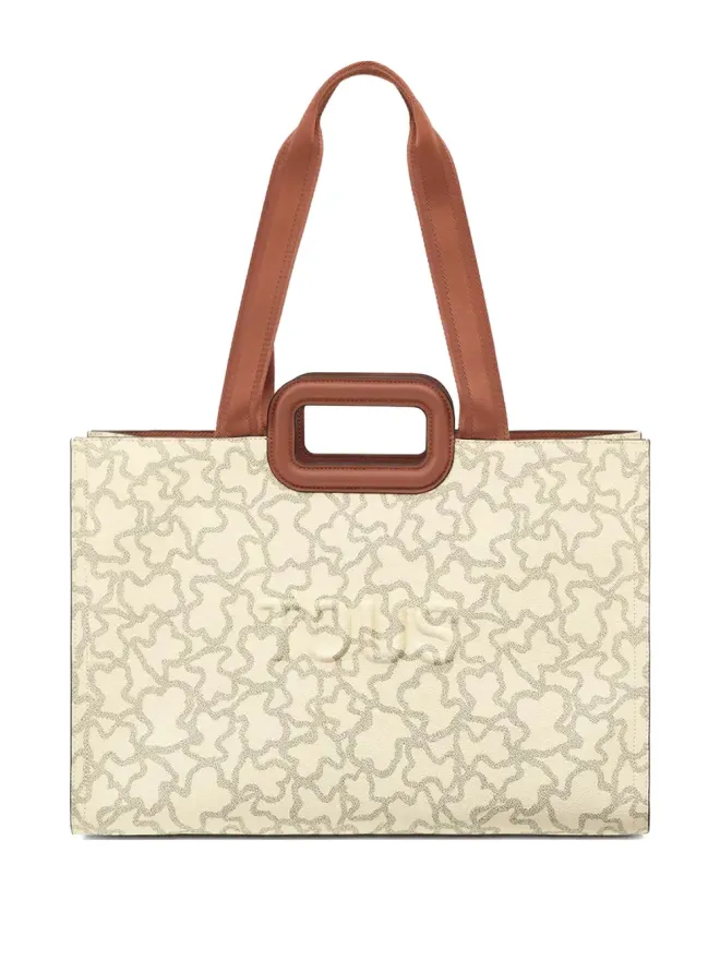 TOUS TOUS ベアプリント トップハンドル トートバッグの商品画像