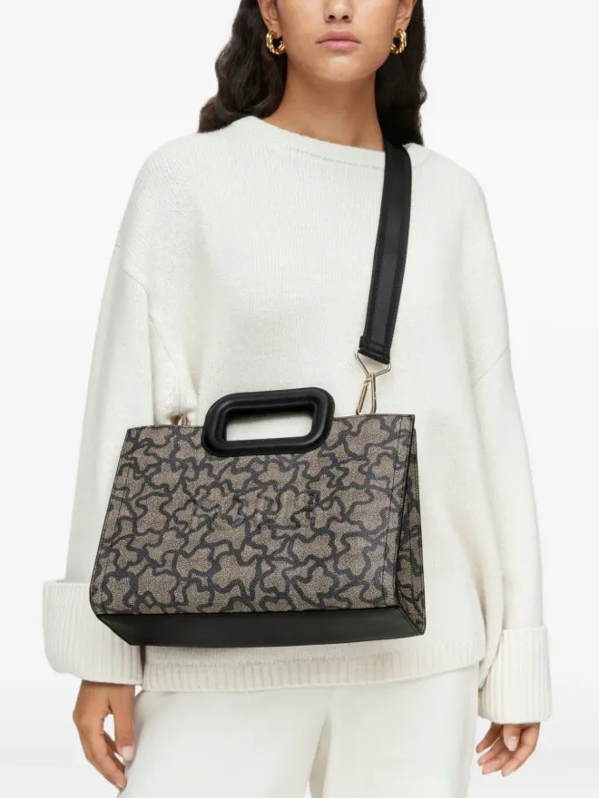 TOUS TOUS トップハンドル ベアプリント トートバッグの商品画像