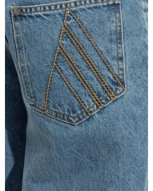 The Attico 刺繍ポケット付きジーンズ - サムネイル5