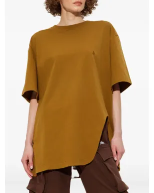 The Attico embroidered side-slit T-shirt - サムネイル3